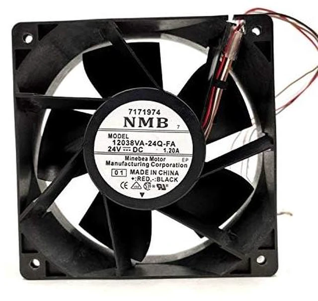 Main image of 1 PCS 12038VA-24Q-FA 24V 1.20A 12CM 120×120×38mm Inverter Cooling Fan