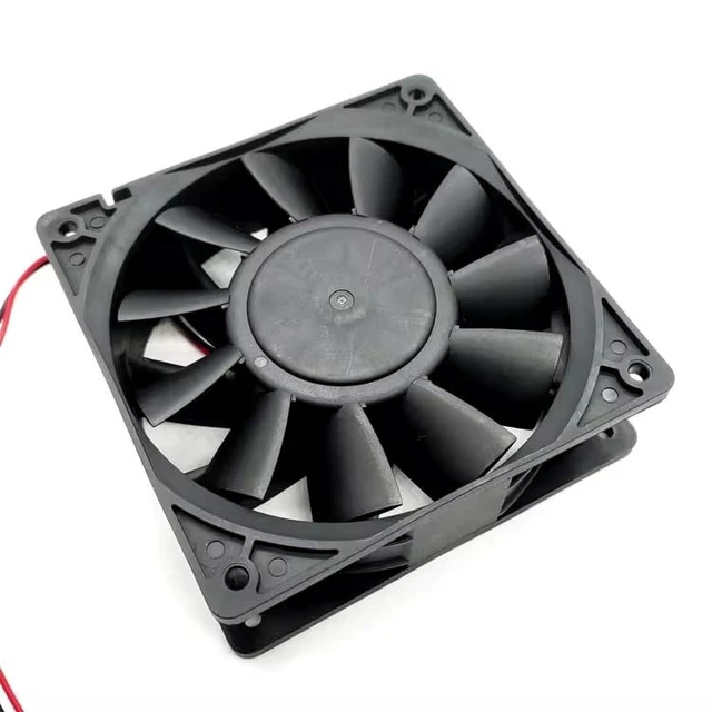 Alt view image 6 of 6 - 1 PCS AGE12038B24U 120×120×38mm 24V 0.85A High-Volume Cooling Fan