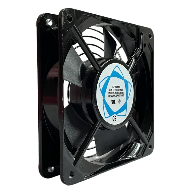 Alt view image 3 of 4 - 1 PCS SP101AT 1122HBT 100/115V 0.2A 120×120×25mm Cooling Fan