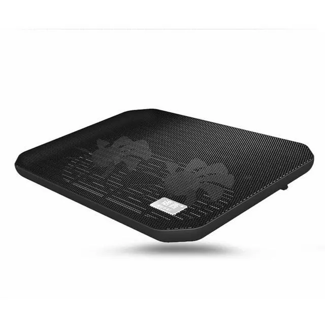 Alt view image 5 of 5 - Laptop Cooling Pad, Ultra Slim Silent Dual Fan Cooler Stand for 14-15.6 Inch Notebook, Portable Lightweight Laptop Cooler with Adjustable Height