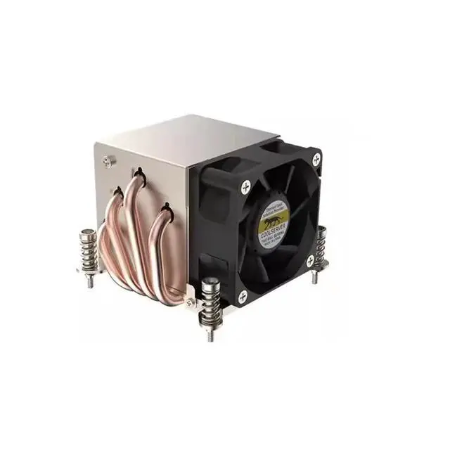 Alt view image 2 of 3 - LGA1700-R64 180W CPU Cooler, 4 Heat Pipes, 6800RPM PWM Fan, for Intel LGA1700/1851