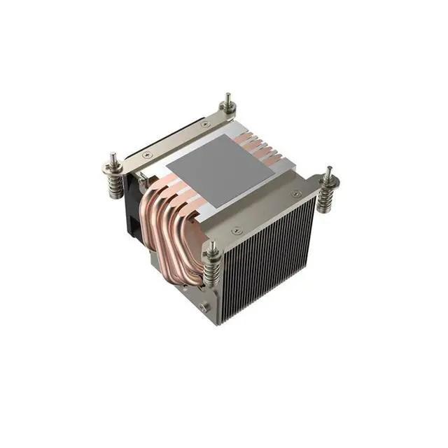 Alt view image 3 of 3 - LGA2011-R64 180W CPU Cooler, 4 Heat Pipes, 8000RPM PWM Fan, 47CFM Airflow, 67mm Low Profile for Intel LGA2011/2066 X79/X99/X299 HEDT Workstations