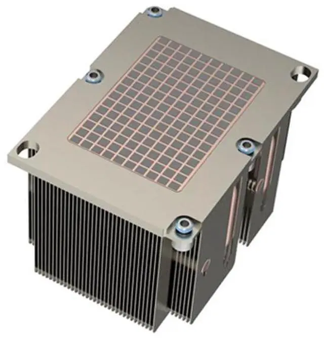 Alt view image 3 of 3 - 2U LGA3647-R83 225W Server CPU Cooler, 4 Heat Pipes, Copper Base, 8000RPM PWM Fan, 64.5mm Height for Intel LGA3647 Rackmount