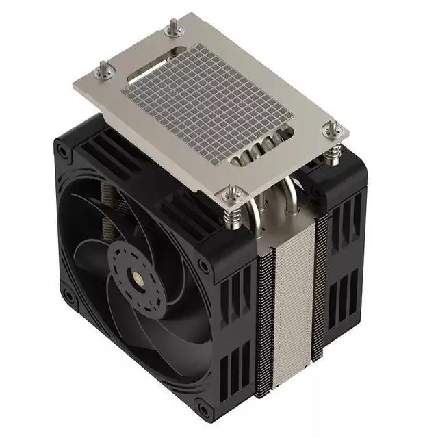 Alt view image 2 of 4 - SP3 M97 350W Tower CPU Cooler, 5 Heat Pipes, Copper Base, 120mm PWM Silent Fan, 155mm Height for AMD SP3 / sWRX8 / sTRX4 / TR4