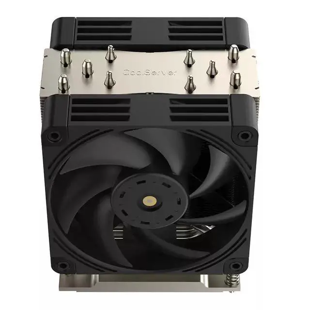 Alt view image 3 of 4 - SP3 M97 350W Tower CPU Cooler, 5 Heat Pipes, Copper Base, 120mm PWM Silent Fan, 155mm Height for AMD SP3 / sWRX8 / sTRX4 / TR4
