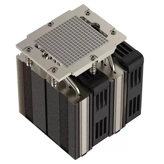 Alt view image 2 of 4 - SP5 M99 450W Tower CPU Cooler, 6 Heat Pipes, Copper Base, 120mm PWM Silent Fan, 153mm Height for AMD SP5