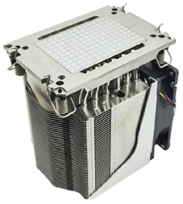 Alt view image 2 of 2 - 4U LGA4677 M96 280W CPU Cooler, 6 Heat Pipes, Copper Base + Copper Fins, 90mm PWM Fan, 125.4mm Height for Intel LGA4677 Xeon Scalable