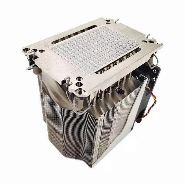 Alt view image 3 of 3 - 4U LGA4189 M96 280W CPU Cooler, 6 Heat Pipes, Copper Base + Copper Fins, 90mm PWM Fan, 125.4mm Height for Intel LGA4189 Xeon Scalable
