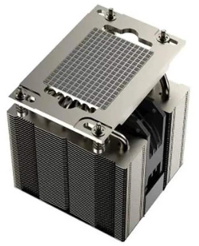 Alt view image 2 of 3 - SP3 M95PRO 400W 4U CPU Cooler, 6 Heat Pipes, Copper Base, 100mm High-Performance PWM Fan, 128CFM Airflow, 125mm Height for AMD SP3