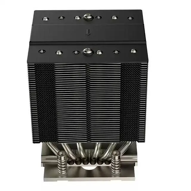 Alt view image 3 of 3 - SP5 M95PRO 400W 4U CPU Cooler, 6 Heat Pipes, Copper Base, 100mm High-Performance PWM Fan, 128CFM Airflow, 125mm Height for AMD SP5 Processors