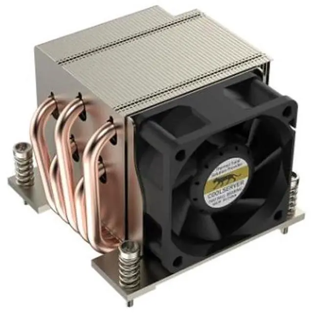 Alt view image 2 of 3 - LGA1700-R67 240W Low Profile CPU Cooler, 5 Heat Pipes, 8000RPM PWM Fan, 47CFM Airflow, 67mm Height for Intel LGA1700