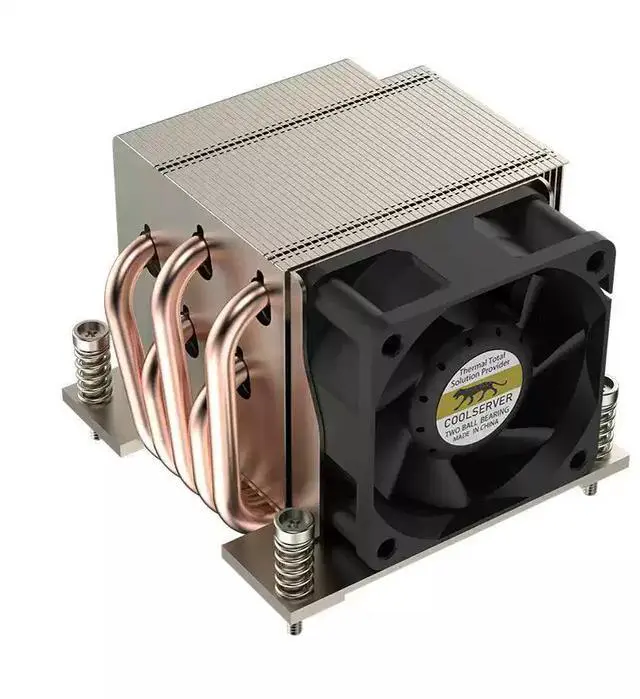Main image of LGA115X-R67 240W Low Profile CPU Cooler, 5 Heat Pipes, 8000RPM PWM Fan, 47CFM Airflow, 67mm Height for Intel LGA1200/115X