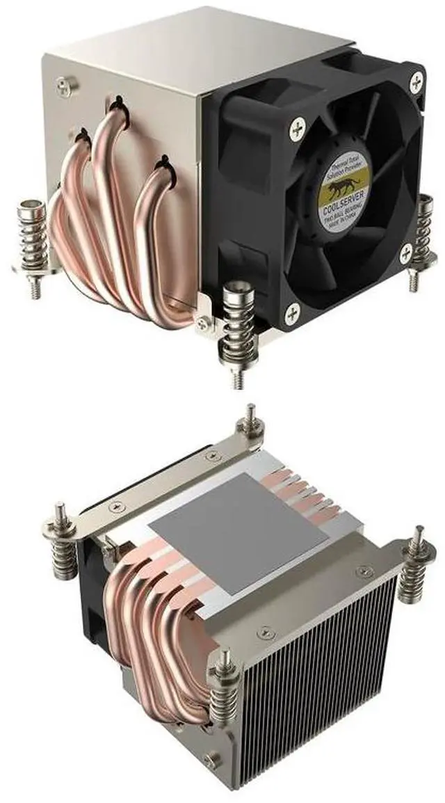 Main image of LGA1700-R64 200W Low Profile CPU Cooler, 4 Heat Pipes, 8000RPM PWM Fan, 47CFM Airflow, 67mm Height for Intel LGA1700