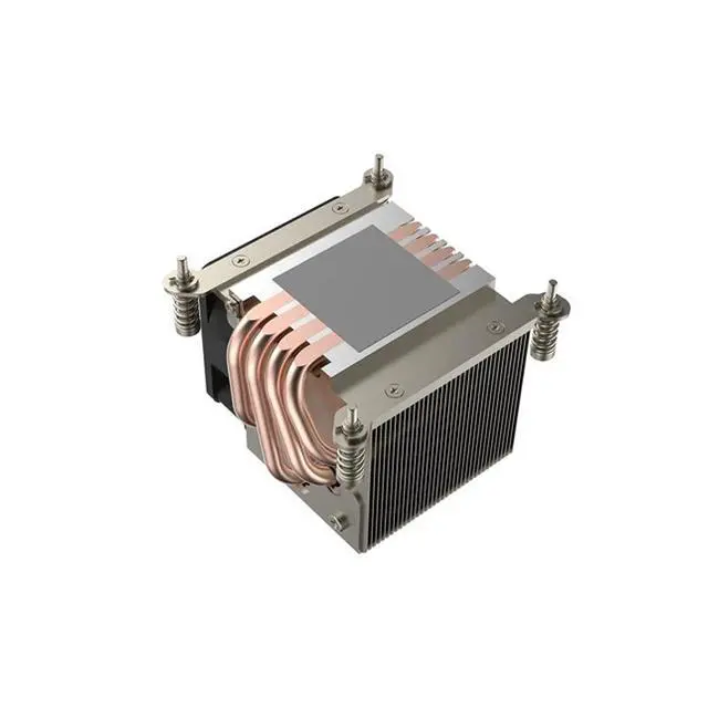 Alt view image 3 of 3 - LGA115X-R64 180W Low Profile CPU Cooler, 4 Heat Pipes, 8000RPM PWM Fan, 47CFM Airflow, 67mm Height for Intel LGA1200/115X