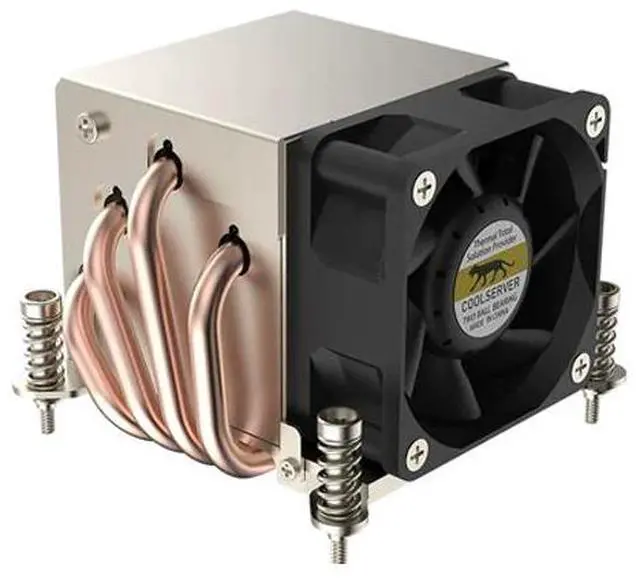 Main image of LGA115X-R64 180W Low Profile CPU Cooler, 4 Heat Pipes, 8000RPM PWM Fan, 47CFM Airflow, 67mm Height for Intel LGA1200/115X