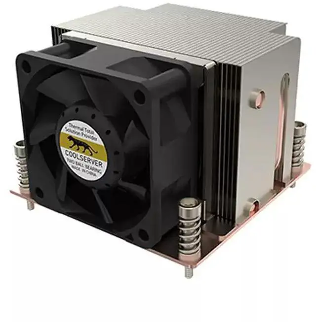 Main image of LGA115X-V15 200W Low Profile CPU Cooler, Vapor Chamber + 2 Heat Pipes, 8000RPM PWM Fan, 47CFM Airflow, 65.5mm Height for Intel LGA1200/115X