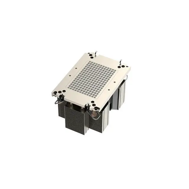 Alt view image 3 of 3 - 4677-2UM87 400W 2U Server CPU Cooler, 5 Heat Pipes, Copper Base, 11000RPM PWM Fan, 47CFM Airflow, 64.5mm Height for Intel LGA4677 Xeon Scalable