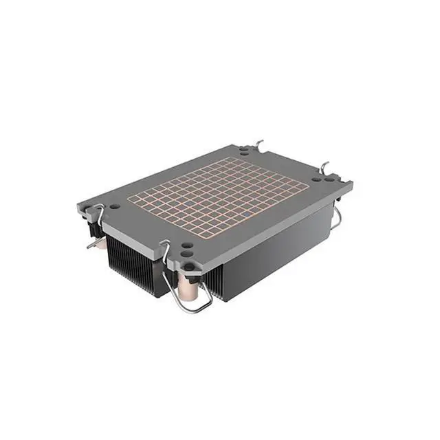 Alt view image 3 of 3 - 4677-1UM71 205W 1U Passive Server CPU Cooler, 4 Heat Pipes, Copper Base, Fanless Design, 25.3mm Height for Intel LGA4677 Xeon Scalable