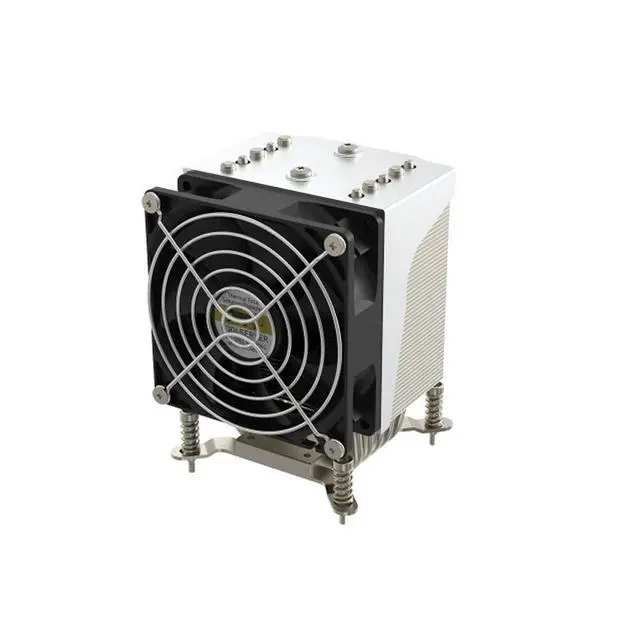 Alt view image 2 of 3 - LGA115X-R22 145W 4U CPU Cooler, 5 Heat Pipes, 90mm PWM Fan, 61CFM Airflow, 124.8mm Height for Intel LGA1200/115X