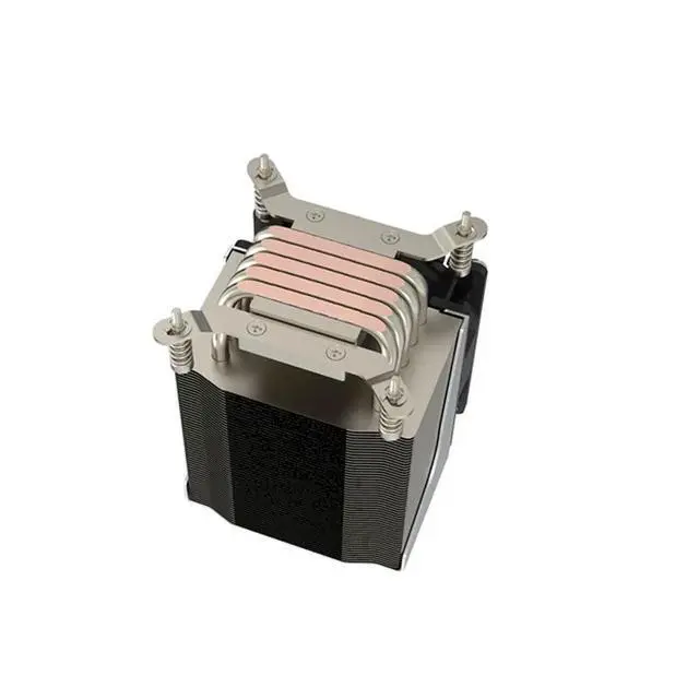 Alt view image 3 of 3 - LGA1700-R22 150W 4U CPU Cooler, 5 Heat Pipes, 90mm PWM Fan, 61CFM Airflow, 124.8mm Height for Intel LGA1700/1851