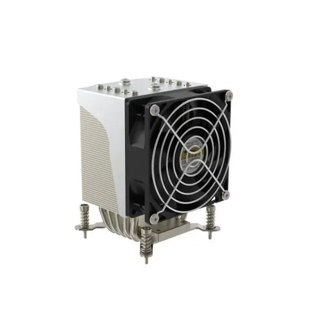 Alt view image 2 of 3 - LGA1700-R22 150W 4U CPU Cooler, 5 Heat Pipes, 90mm PWM Fan, 61CFM Airflow, 124.8mm Height for Intel LGA1700/1851