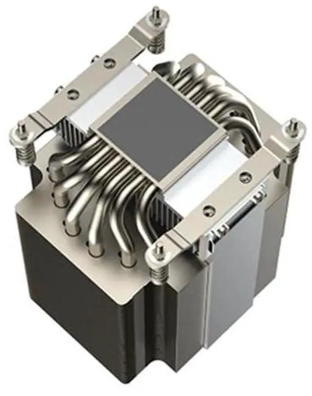 Alt view image 3 of 3 - LGA1700-4U R28 280W 4U CPU Cooler, 6 Heat Pipes, Copper Base, 95CFM Airflow, 125mm Height for Intel LGA1700/1851