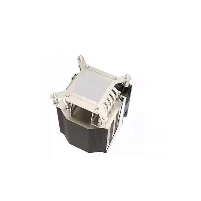 Alt view image 3 of 3 - LGA2011-R19 165W 4U CPU Cooler, 5 Heat Pipes, Copper Base, PWM Fan, 61CFM Airflow, 125.8mm Height for Intel LGA2011/2066 Square ILM