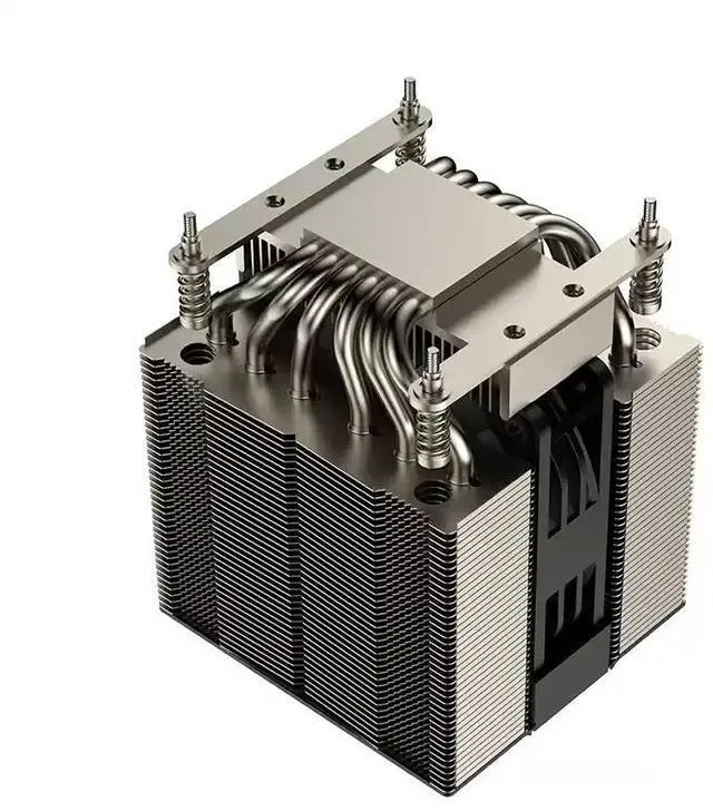 Alt view image 2 of 5 - 1700R29 270W 4U CPU Cooler, 6 Heat Pipes, Copper Base, 100mm High-Performance PWM Fan, 128CFM Airflow, 125mm Height for Intel LGA1851/1700