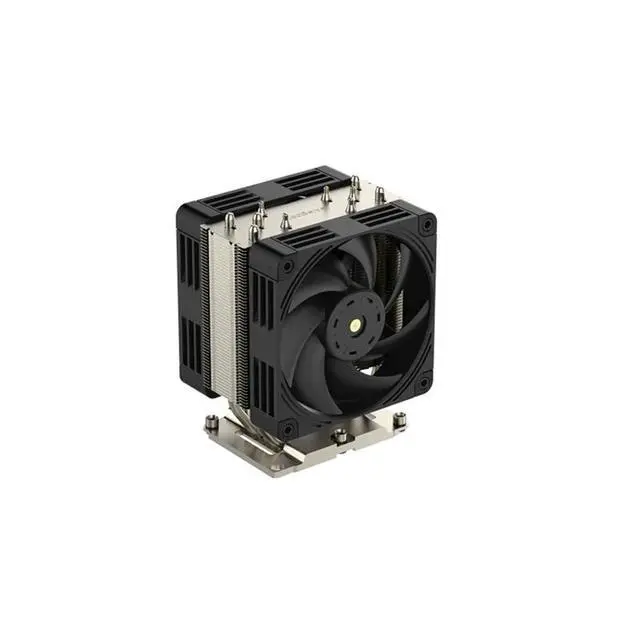 Alt view image 2 of 3 - LGA3647-R95 300W 4U CPU Cooler, 5 Heat Pipes, Copper Base, 120mm PWM Silent Fan, 73CFM Airflow, 155mm Height for Intel LGA3647 Rectangular