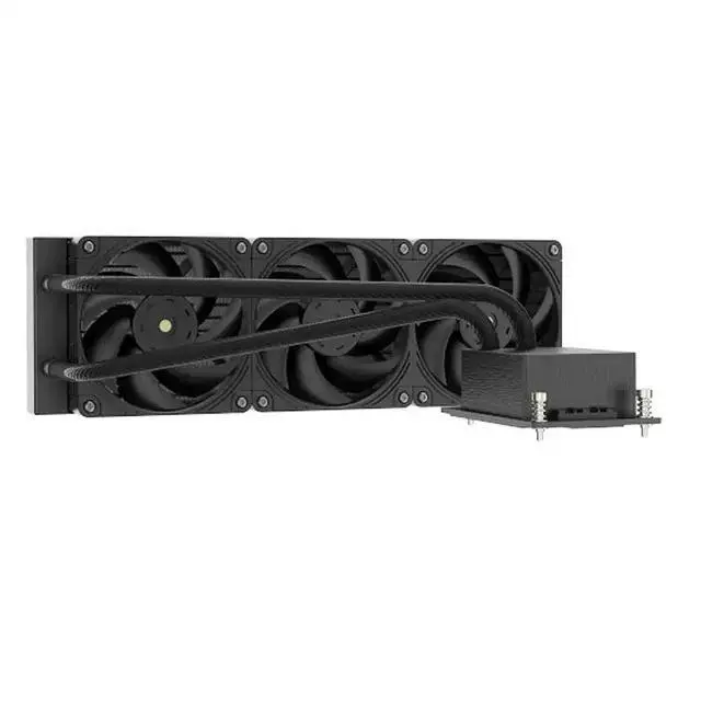 Alt view image 2 of 2 - for AMD SP6 4U 360 AIO Liquid CPU Cooler 700W TDP, Triple 120mm PWM Fans 1000-3500RPM, 397mm Radiator, 2.2L/min Flow Rate, for AMD EPYC 8004 Series SP6 Processors, 4U Rackmount Server/Workstation