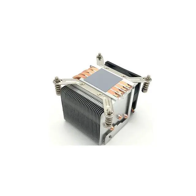 Alt view image 3 of 3 - LGA2011-2UHP4 120W 2U CPU Cooler, 4 Heat Pipes, 6800RPM PWM Fan, 67mm Height for Intel LGA2011