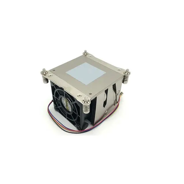 Alt view image 3 of 3 - LGA2011-R15 135W 2U CPU Cooler, 4 Heat Pipes, 6800RPM PWM Fan, 64.5mm Height for Intel LGA2011