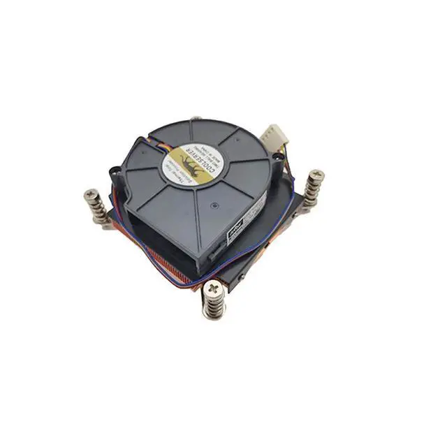 Alt view image 2 of 3 - LGA2011-1U3CC 85W 1U CPU Cooler, All-Copper Base + Copper Fins, 70mm Blower Fan, 29mm Height for Intel LGA2011 Square ILM