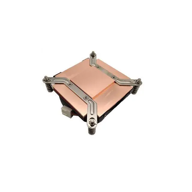 Alt view image 3 of 3 - LGA2011-1U3CC 85W 1U CPU Cooler, All-Copper Base + Copper Fins, 70mm Blower Fan, 29mm Height for Intel LGA2011 Square ILM