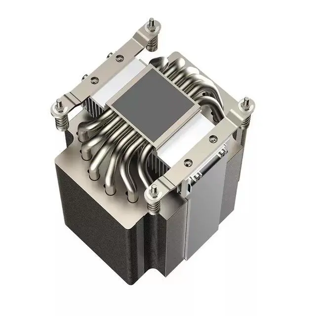 Alt view image 4 of 4 - R28 115X 240W 4U/Workstation CPU Cooler, 6 Heat Pipes, Copper Base, 90mm High-Performance PWM Fan, 95CFM Airflow, 14.1mmHO Static Pressure, 125mm Height for Intel LGA1200/115X (LGA1150/1151/1155/1156
