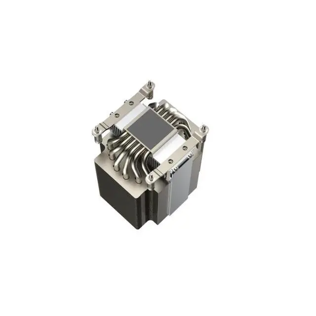 Alt view image 3 of 4 - LGA1700-R28 260W 4U/Workstation CPU Cooler, 6 Heat Pipes, Copper Base, 90mm High-Performance PWM Fan, 95CFM Airflow, 125mm Height for Intel LGA1700/1851