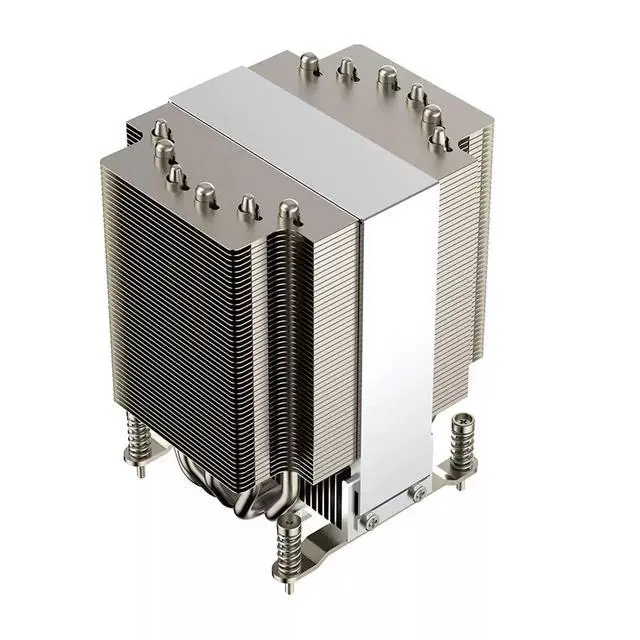 Alt view image 4 of 4 - LGA1700-R28 260W 4U/Workstation CPU Cooler, 6 Heat Pipes, Copper Base, 90mm High-Performance PWM Fan, 95CFM Airflow, 125mm Height for Intel LGA1700/1851