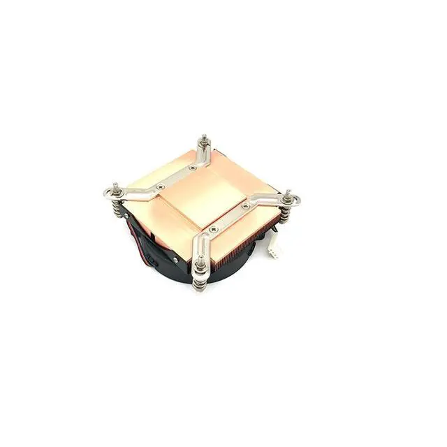 Alt view image 3 of 3 - 1U3CC 1700 85W 1U Server CPU Cooler, Full Copper Base + Fins, 70mm Blower PWM Fan 5000RPM, 29mm Height for Intel LGA1700 1U Server