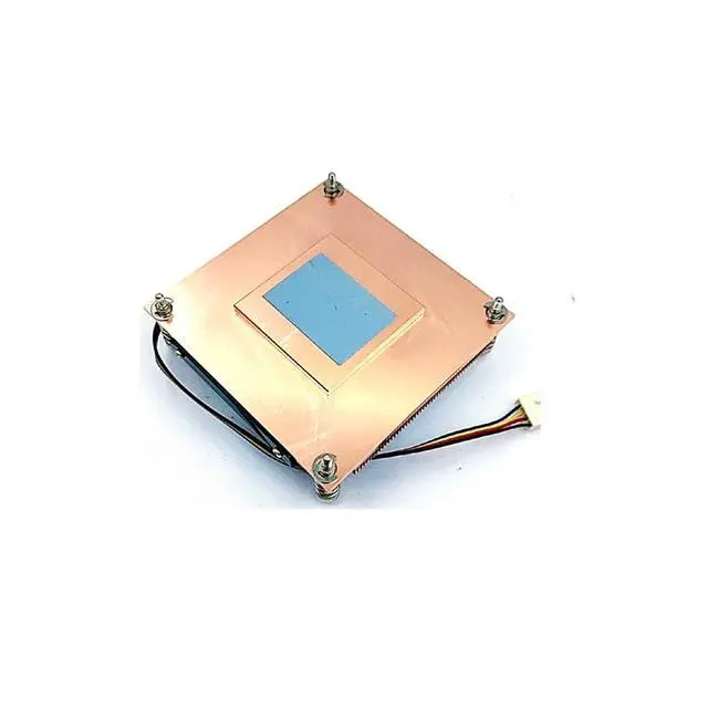 Alt view image 3 of 3 - LGA1700-1U3C 125W 1U Server CPU Cooler, Copper Base + Copper Fins, 6600RPM PWM Fan, 27mm Height for Intel LGA1700 1U Rackmount