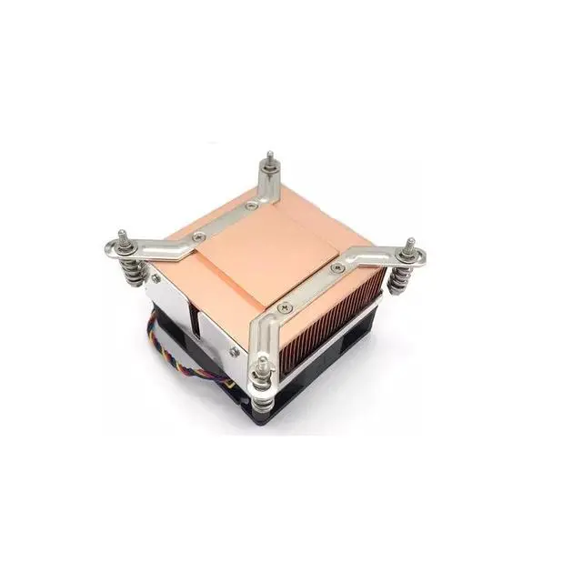 Alt view image 2 of 3 - LGA1700-2U3CC 110W 2U Server CPU Cooler, Full Copper, 4300RPM PWM Fan, 48mm Height for Intel LGA1700 2U Rackmount