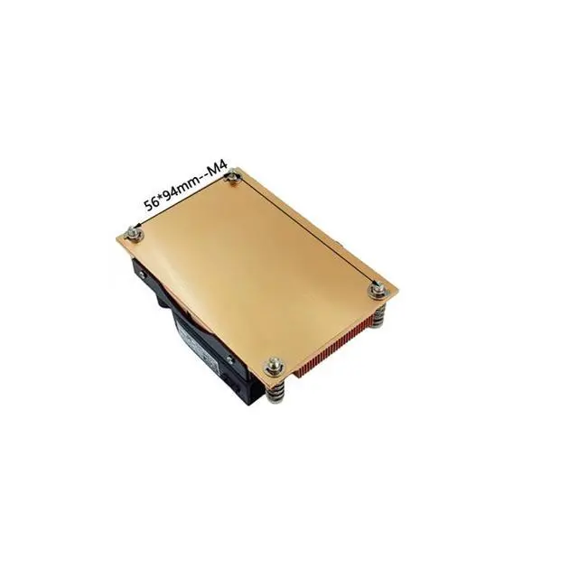 Alt view image 3 of 3 - 1U3C 2011 95W 1U Server CPU Cooler, Full Copper, 5000RPM PWM Blower Fan, 28mm Height for Intel LGA2011 Rectangular 1U Rackmount
