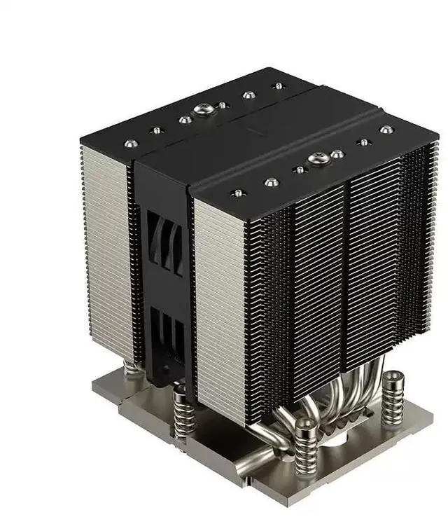 Alt view image 2 of 4 - 4U M95 PRO SP5 Server CPU Cooler 6-Heatpipe High-Speed Fan, Industrial-Grade Cooling for Workstation & AI Data Applications