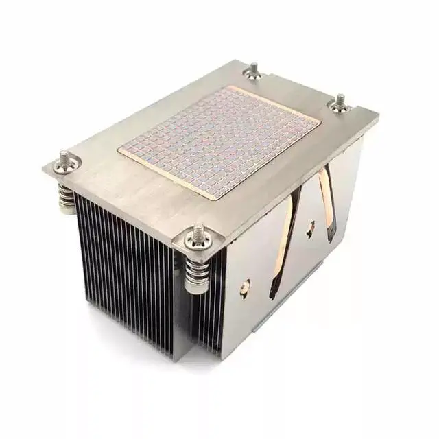 Alt view image 5 of 5 - P21 2U Passive CPU Cooler for AMD SP3/TR4 Industrial/Server Heatsink with Copper Base, Fanless Cooling for EPYC/Threadripper Workstations