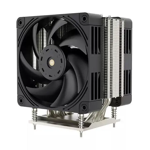 Alt view image 4 of 5 - R25 Desktop Silent Dual-Fan PWM CPU Cooler for LGA1851/1700 Tower Heatsink for i9 13900K, 260W TDP, Quiet Operation