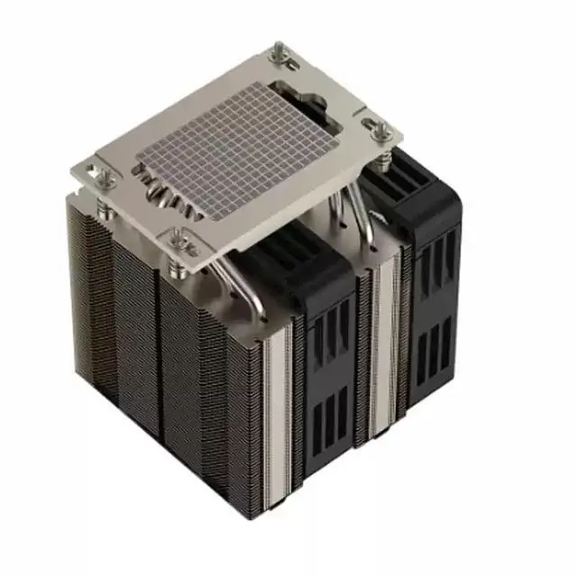 Alt view image 4 of 5 - M99 5U Tower CPU Cooler for AMD SP3 6-Heatpipe Dual-Fan Heatsink, for EPYC 7002 Series Servers/Workstations