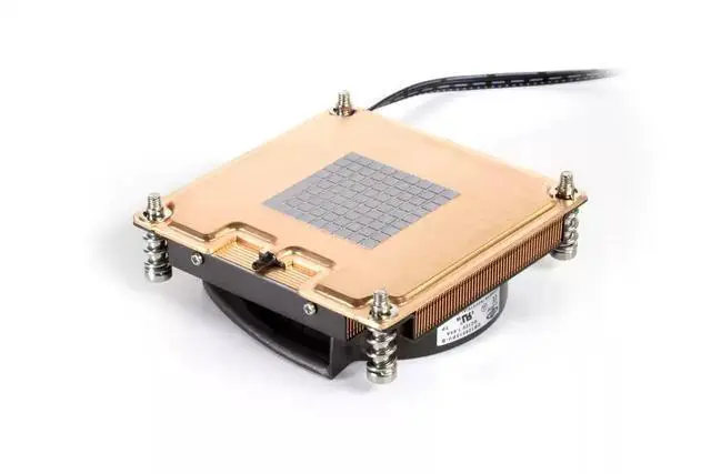 Alt view image 4 of 5 - R16 2011 Square-Type 1U Full-Copper Server Heatsink with Vapor Chamber (VC)