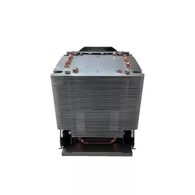 Alt view image 3 of 4 - Intel LGA 7529 3U Active Server CPU Cooler C3 570W TDP, 80mm PWM Blower, Aluminum Stacked Fins with Direct-Contact Heat Pipes