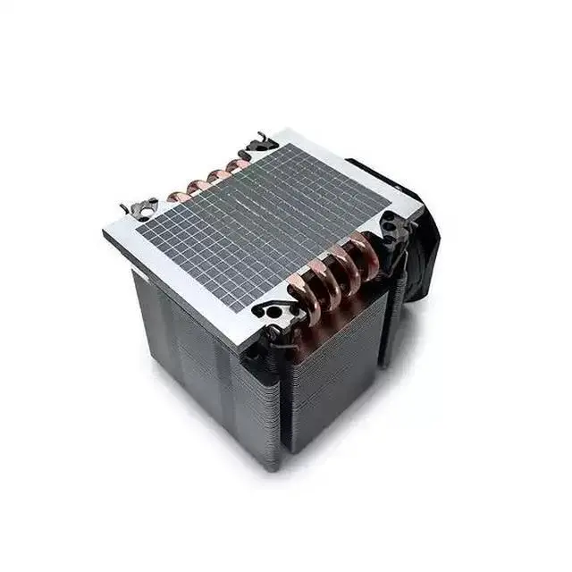 Alt view image 4 of 4 - Intel LGA 7529 3U Active Server CPU Cooler C3 570W TDP, 80mm PWM Blower, Aluminum Stacked Fins with Direct-Contact Heat Pipes