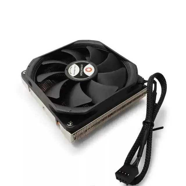 Alt view image 2 of 4 - U10 Low-Profile Down-Flow CPU Cooler for ITX Cases, Compatible with LGA1700 / AM5 / 115X