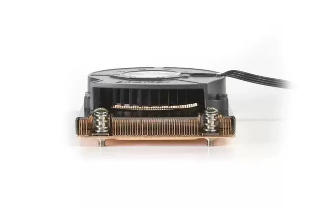 Alt view image 2 of 5 - R25 1U Full-Copper Server Heatsink with Vapor Chamber (VC) for LGA2011 (Rectangular Type)